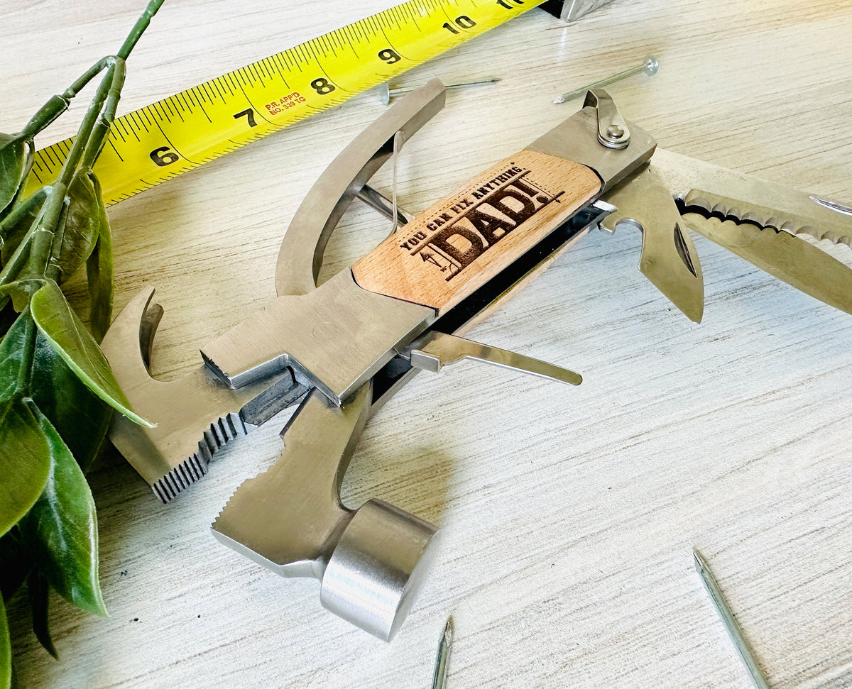Personalized Tool, Personalized Hammer for Dad, Gifts for Dad, Father's Day Gifts Personalized, Custom Tool for Dad