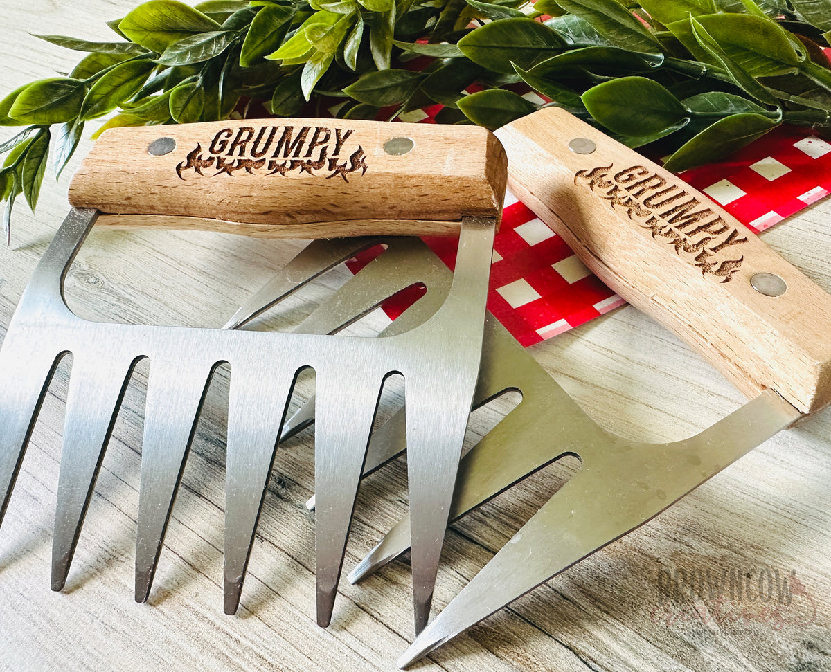 Personalized Laser-Engraved Meat Claws