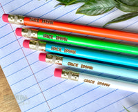 Personalized Engraved Pencils, Customized Pencils, Back to School Pencils, Back to School Gifts, Gift for Teachers, Gifts for Students