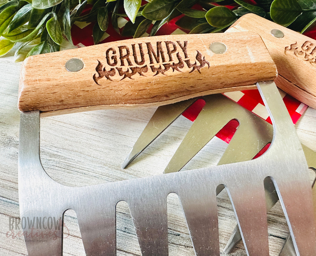 Personalized Laser-Engraved Meat Claws