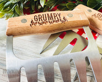 Personalized Laser-Engraved Meat Claws