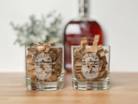 Custom Engraved Rocks Glasses