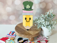 Interchageable Pencil Teacher Tabletop Decor DIY