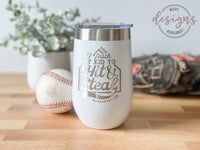 Baseball/Softball Wine Tumbler