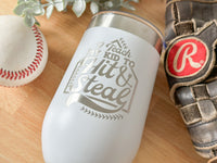Baseball/Softball Wine Tumbler