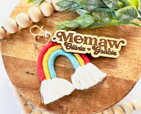 Mom Personalized Keychain, Childs Name Keychain, Unique Mother's Day Gift, Mother's Day Keychain Gift, Personalized Mother's Day Gift