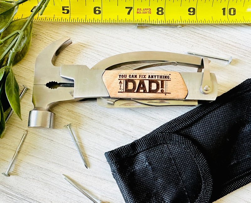 Multi tool custom engraved for dad