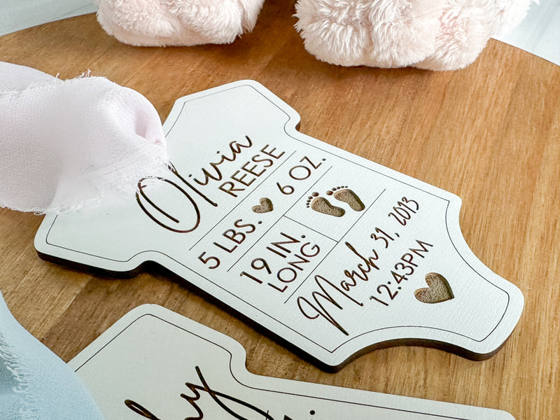 Baby’s First Christmas Keepsake Engraved Ornament