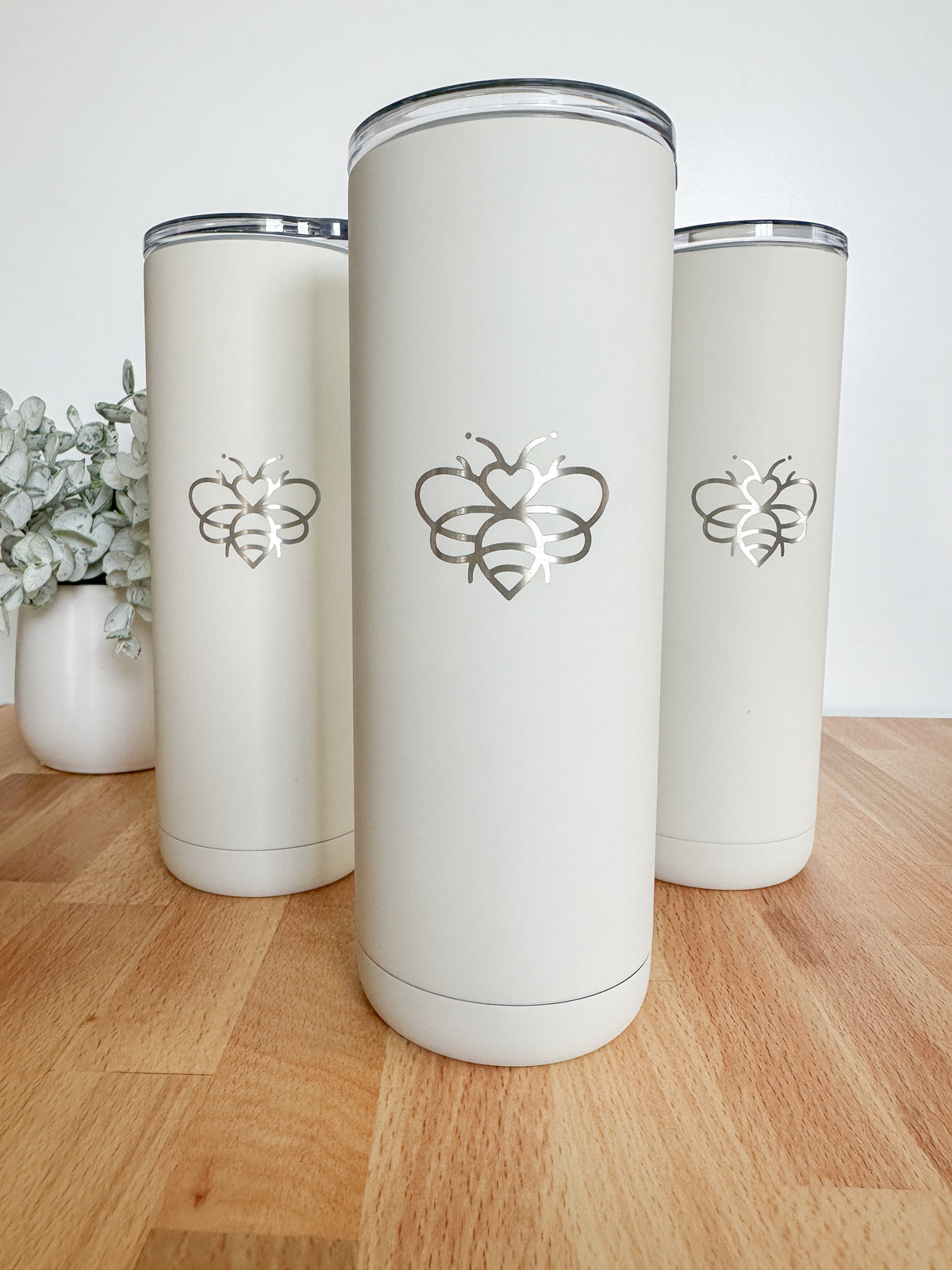 Soft Matte 20oz. Branded Skinny Drink Tumbler