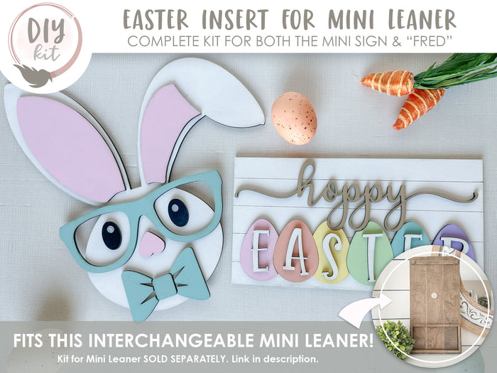 Easter INSERT DIY Kit for Interchangeable Mini Leaner Sign