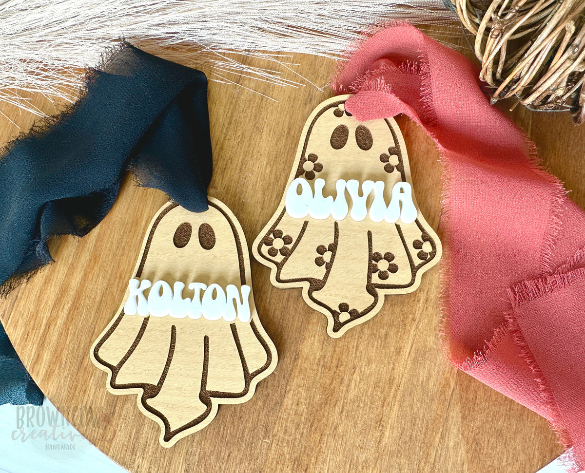 Custom Halloween Boo Bag Tag