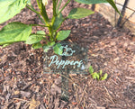 Custom Engraved Garden Stakes