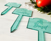Custom Engraved Garden Stakes