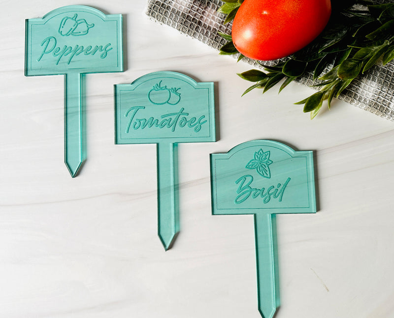 Custom Engraved Garden Stakes