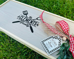 Custom Engraved Personalized BBQ Set Gift