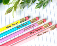 Personalized Engraved Pencils, Customized Pencils, Back to School Pencils, Back to School Gifts, Gift for Teachers, Gifts for Students