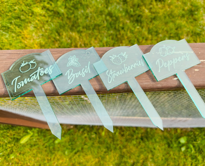 Custom Engraved Garden Stakes