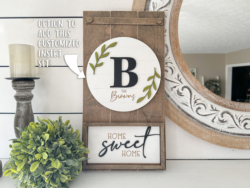 Interchangeable Farmhouse Leaner Sign DIY Kit