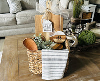 Custom Home Gift Baskets, Personalized Cutting Boards, Coasters, Closing Gifts for Realtors, Housewarming Gifts