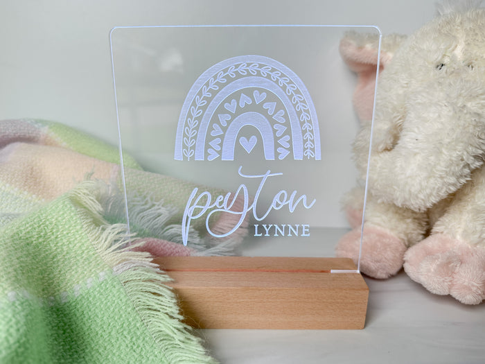 Personalized Engraved Nightlight