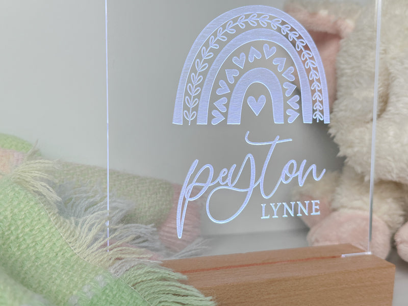 Personalized Engraved Nightlight
