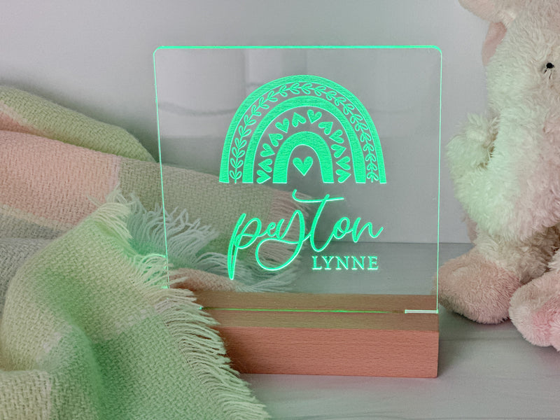 Personalized Engraved Nightlight