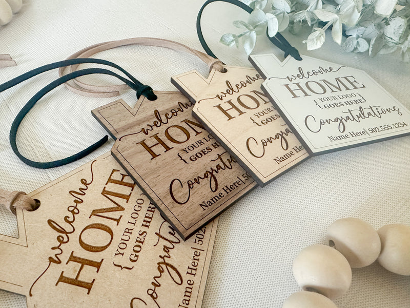 Welcome Home Branded Gift Tag