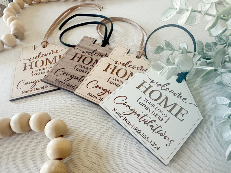 Welcome Home Branded Gift Tag