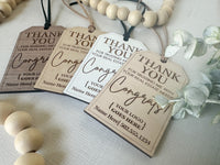 Thank You/Congrats Home Branded Gift Tag