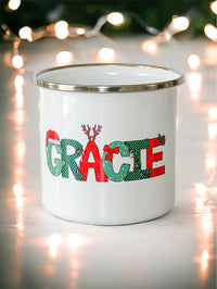 Personalized Hot Cocoa Christmas Mug