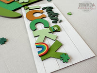 St. Patrick's Day INSERT DIY Kit for Interchangeable Leaner Sign