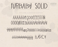 Furbaby Font Duo, Fonts for Crafting, Cut Fonts, Hand Made Font, Quirky Fonts, Unique Font, Fun Font, Puppy Font, Dog Font, Dog Crafts