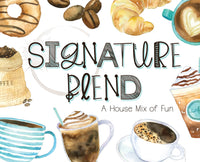 Signature Blend Font, Fonts for Commercial Use, Fun Fonts, Handwritten Font, Craft Font, Fonts for Etsy Sellers