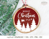 Round Farmhouse Christmas Signs SVG Bundle, Rustic Christmas Signs SVG Bundle, Christmas SVG/Cut Files Bundle, Christmas Signs Cut Files