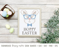 Farmhouse Spring SVG, Hoppy Easter/Happy Easter SVG File, Digital File, Instant Download