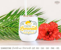 Fresh Lemonade Farmhouse Sign SVG/Cut File DIGITAL FILE