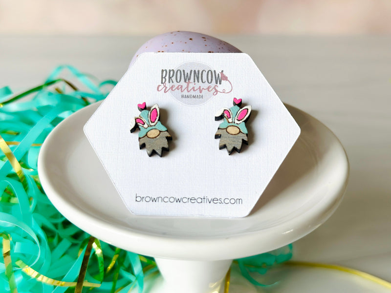 Easter Stud Earring Lasercut Files, Easter Stud Earrings Glowforge Files, Easter Earring Laser Files