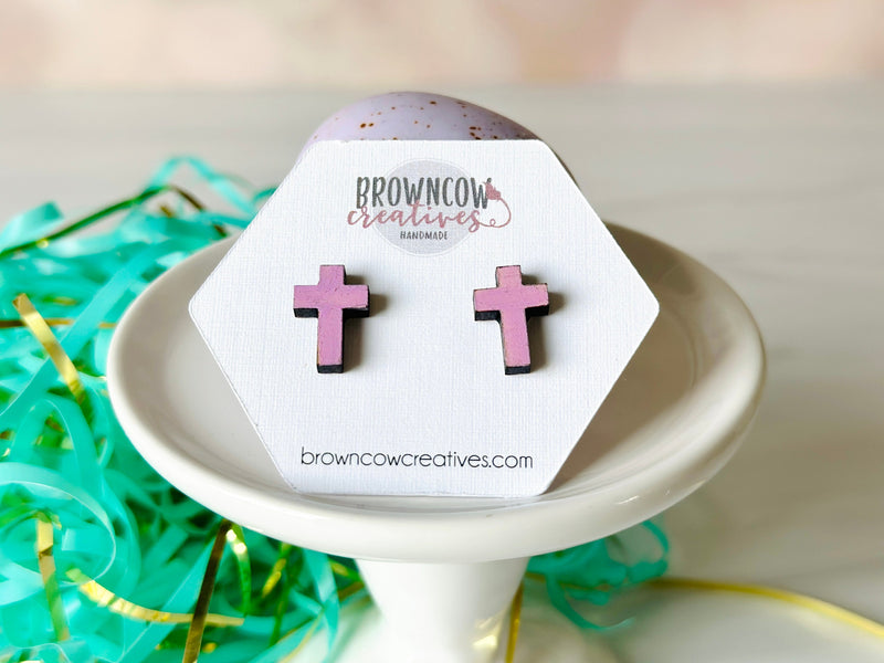 Easter Stud Earring Lasercut Files, Easter Stud Earrings Glowforge Files, Easter Earring Laser Files