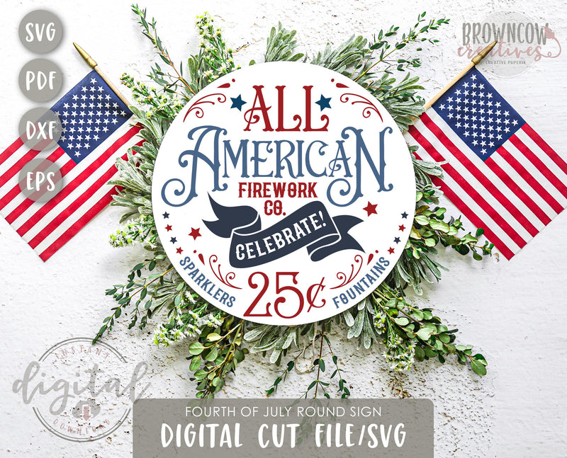 July 4th Patriotic Door Hanger SVG/Sublimation Files, Summer Door Hanger Craft Files, Patriotic SVG + Sublimation