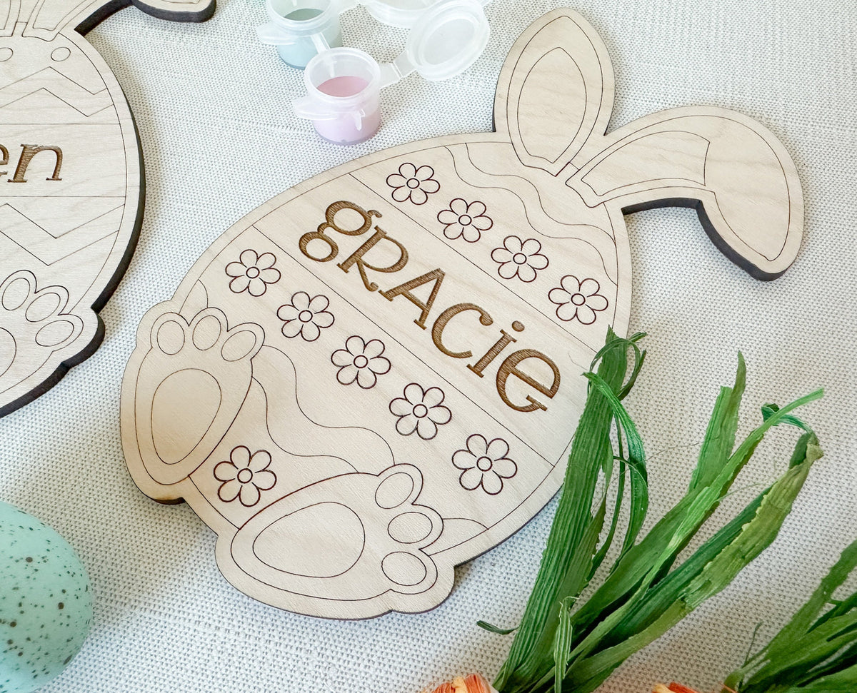 Easter Egg DIY Paint Laser File, Easter Egg SVG, Easter Laser Cut Files, Easter Laser Files