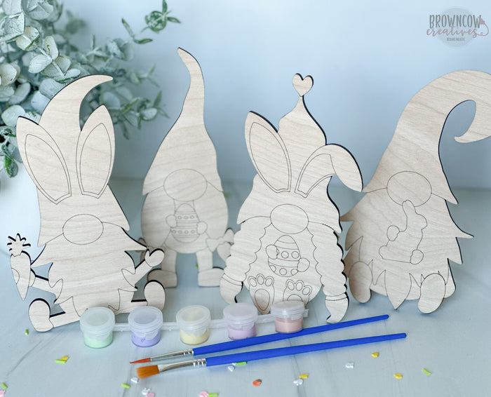 Easter Gnome DIY Paint Laser File, Easter Gnome SVG, Easter Gnome Laser Cut Files, Easter Gnome Laser Files