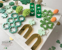 St. Patrick's Day Earring Laser Cut Files, St Patrick's Day Earring Cut Files, St. Patrick's Day Earrings SVG, Earring Laser Cut Bundle