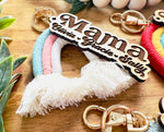 Mom Personalized Keychain, Childs Name Keychain, Unique Mother's Day Gift, Mother's Day Keychain Gift, Personalized Mother's Day Gift