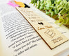 Personalized Teacher Bookmark, Engraved Teacher Bookmark, Personalized Teacher Appreciation Week Gift, Custom Teacher Gifts