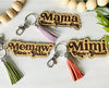 Mama Keychain, Mom Keychain, Personalized Mom Keychain, Engraved Keychain, Kids Names Keychain, Mother's Day Gifts, Gifts for Mom