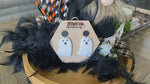 Ghost Drop Earrings, Halloween Ghost Earrings, Two Color Choices!