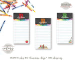 Personalized Teacher Notepad, Teacher Gift, Notepad, Back to School Gift, Back to School Pad, Free Shipping!