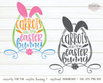 Carrots for the Easter Bunny SVG, Carrots for the Easter Bunny Plate Cut File, Easter SVG, Carrot Plate Cut File, Easter Cut File