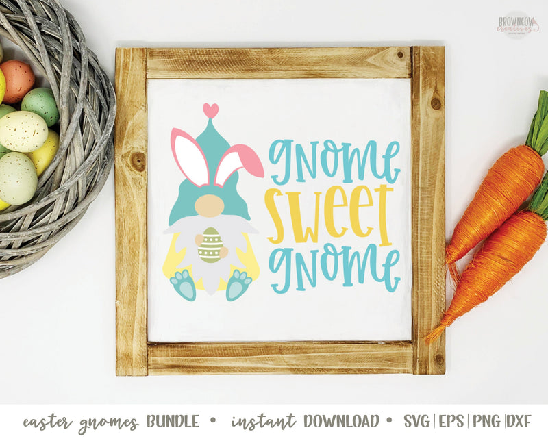 Easter Gnomes SVG Bundle, Easter Gnomes, Easter Gnomes Cut Files, Easter Cut Files, Easter Cut File Bundle, Easter SVG Bundle