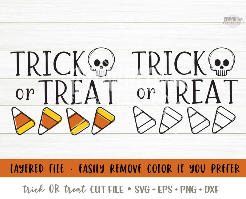 Trick or Treat Wooden Book Stack SVG/Cut File, Halloween Book Stack SVG, Halloween SVG, Halloween Trick or Treat Farmhouse Sign Cut File